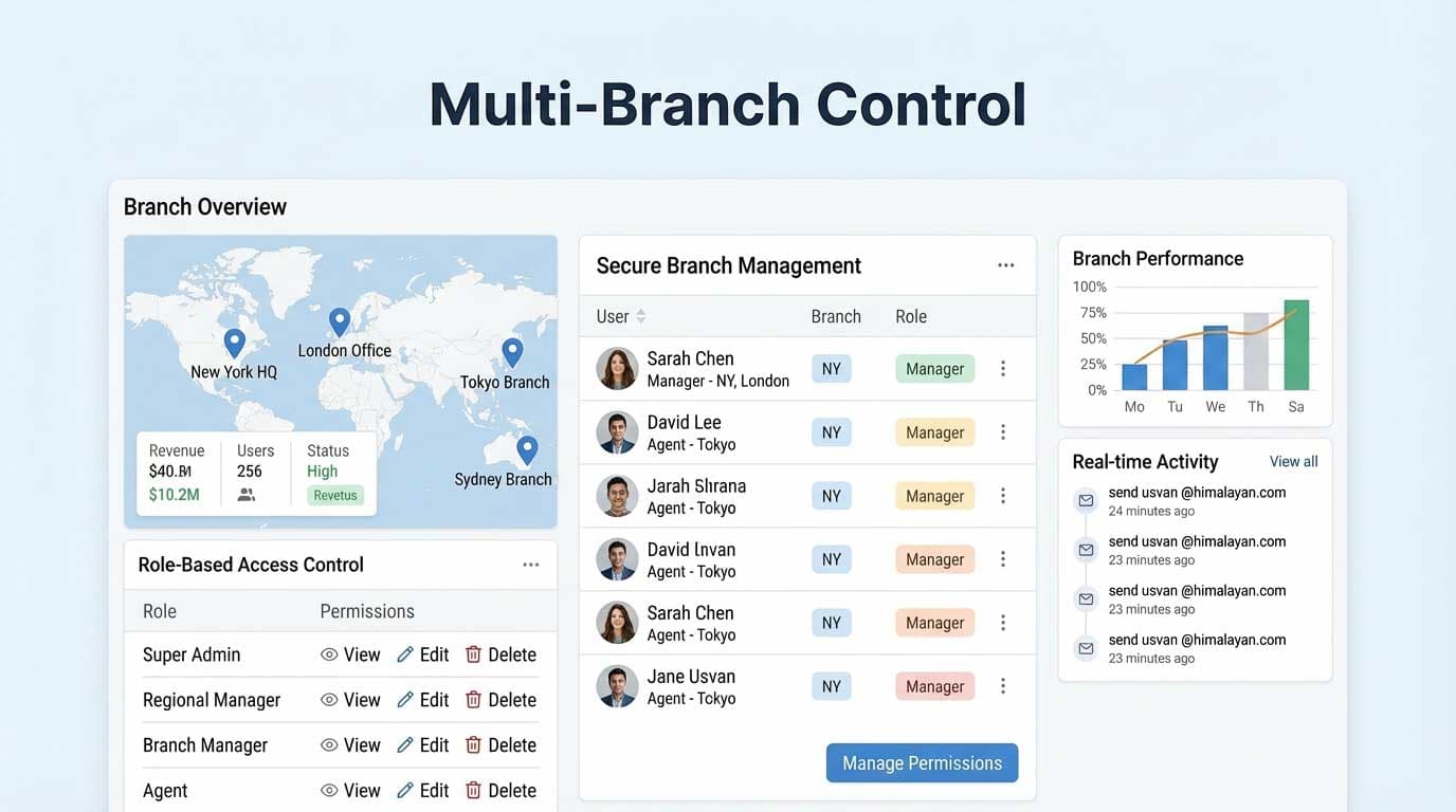 Multi-Branch Control
